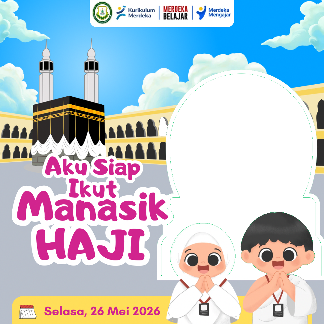 Aku Siap Ikut Manasik HajiTwibbon Tanpa Watermark