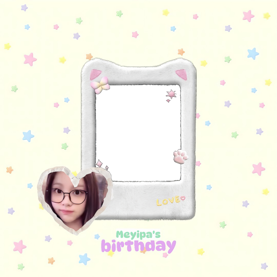 meyipa's day 🎂💕Twibbon Tanpa Watermark