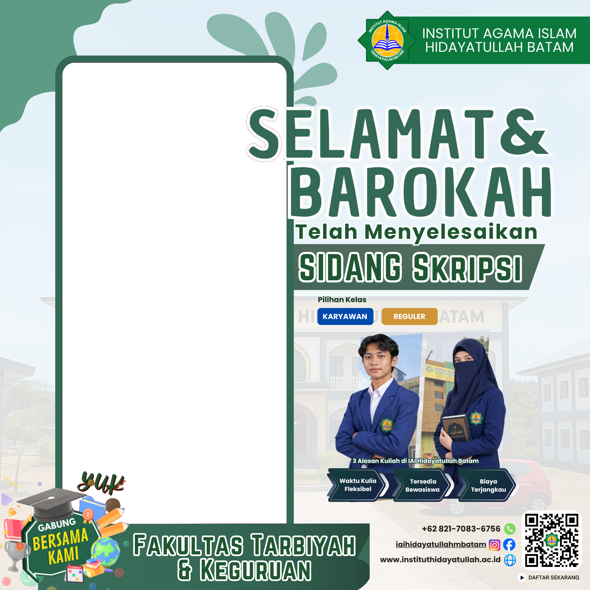 Fakultas Tarbiyah dan KeguruanTwibbon Tanpa Watermark