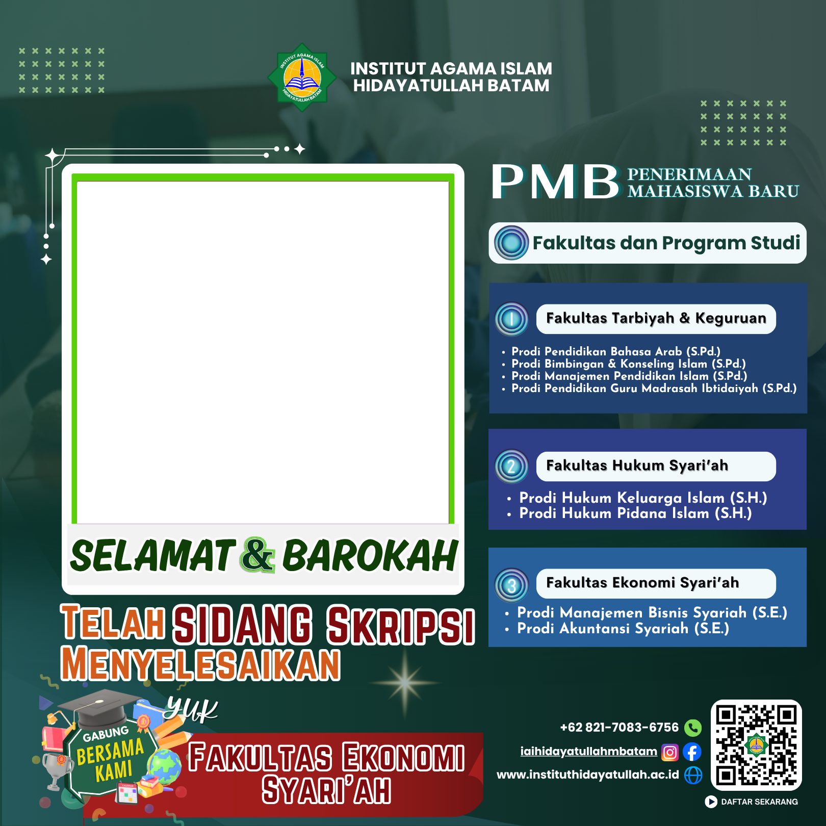 Fakultas Ekonomi SyariahTwibbon Tanpa Watermark
