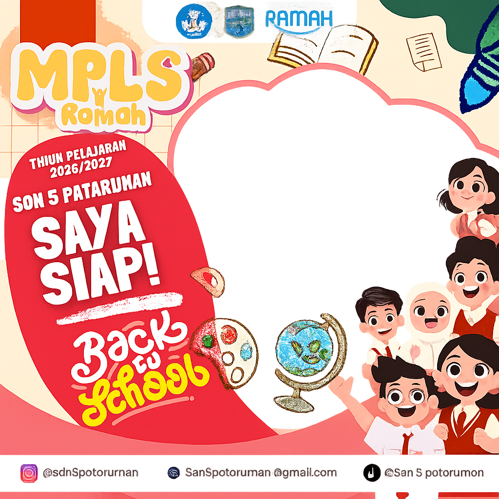SIAP SEKOLAH, SIAP BERKARYA, SIAP BERPRESTASITwibbon Tanpa Watermark
