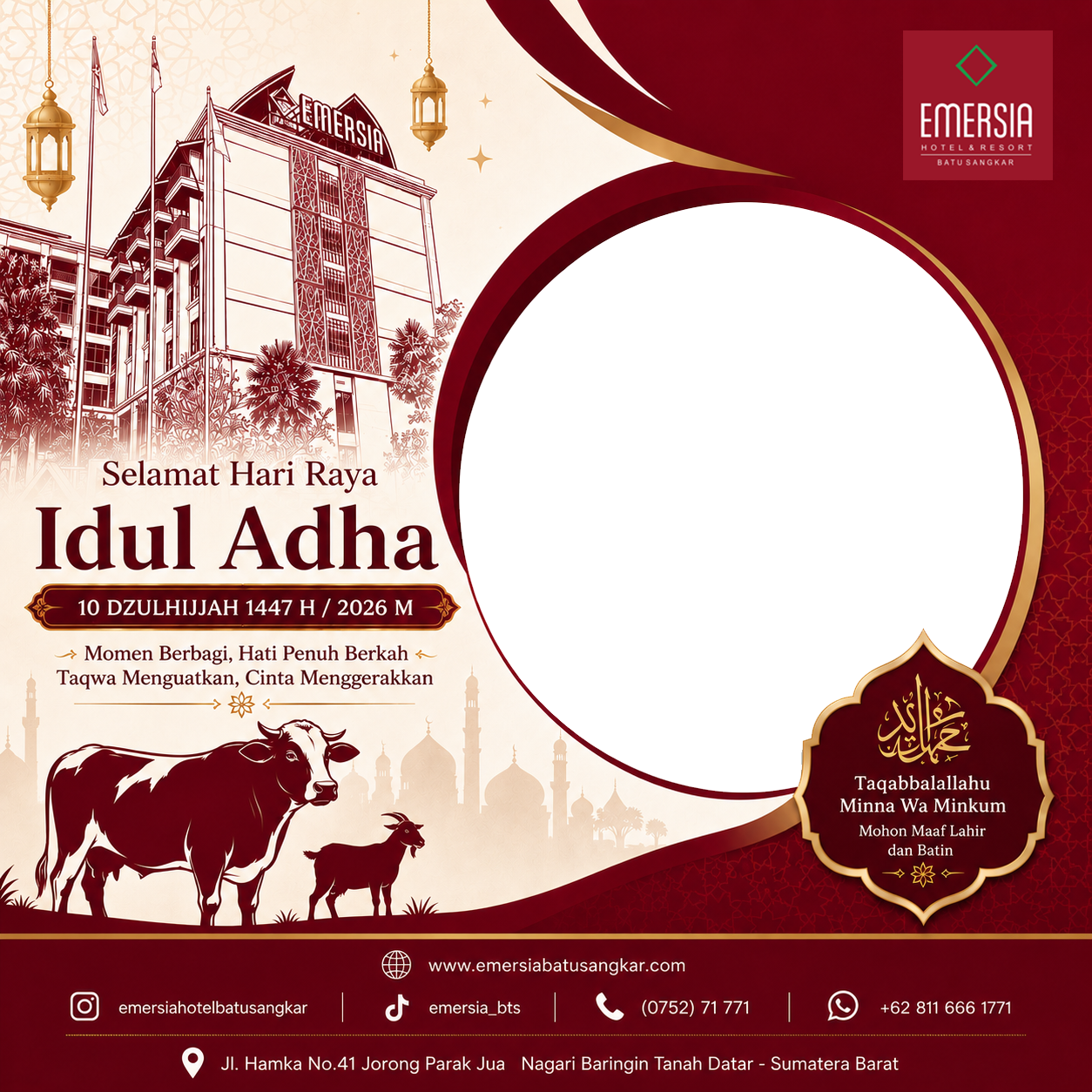 Idul AdhaTwibbon Tanpa Watermark