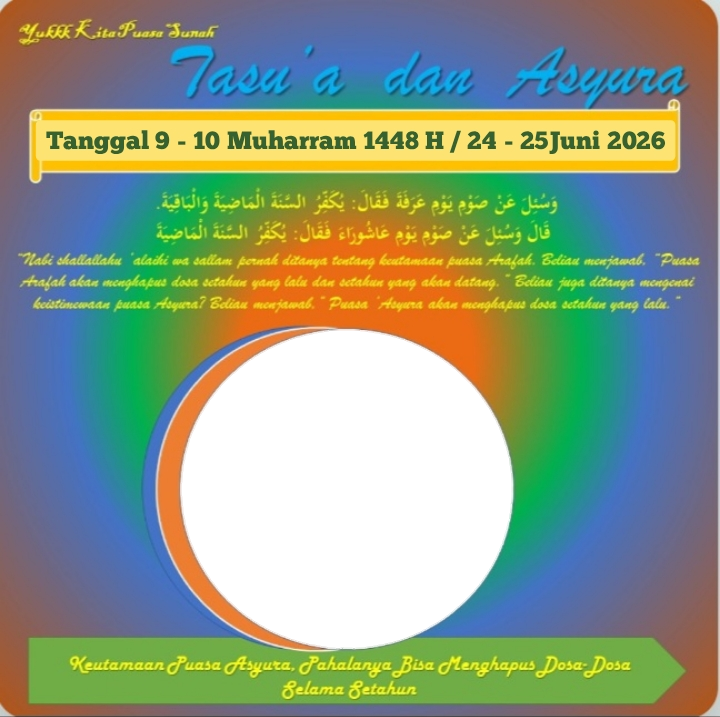 Shaum Tasua AsyuraTwibbon Tanpa Watermark