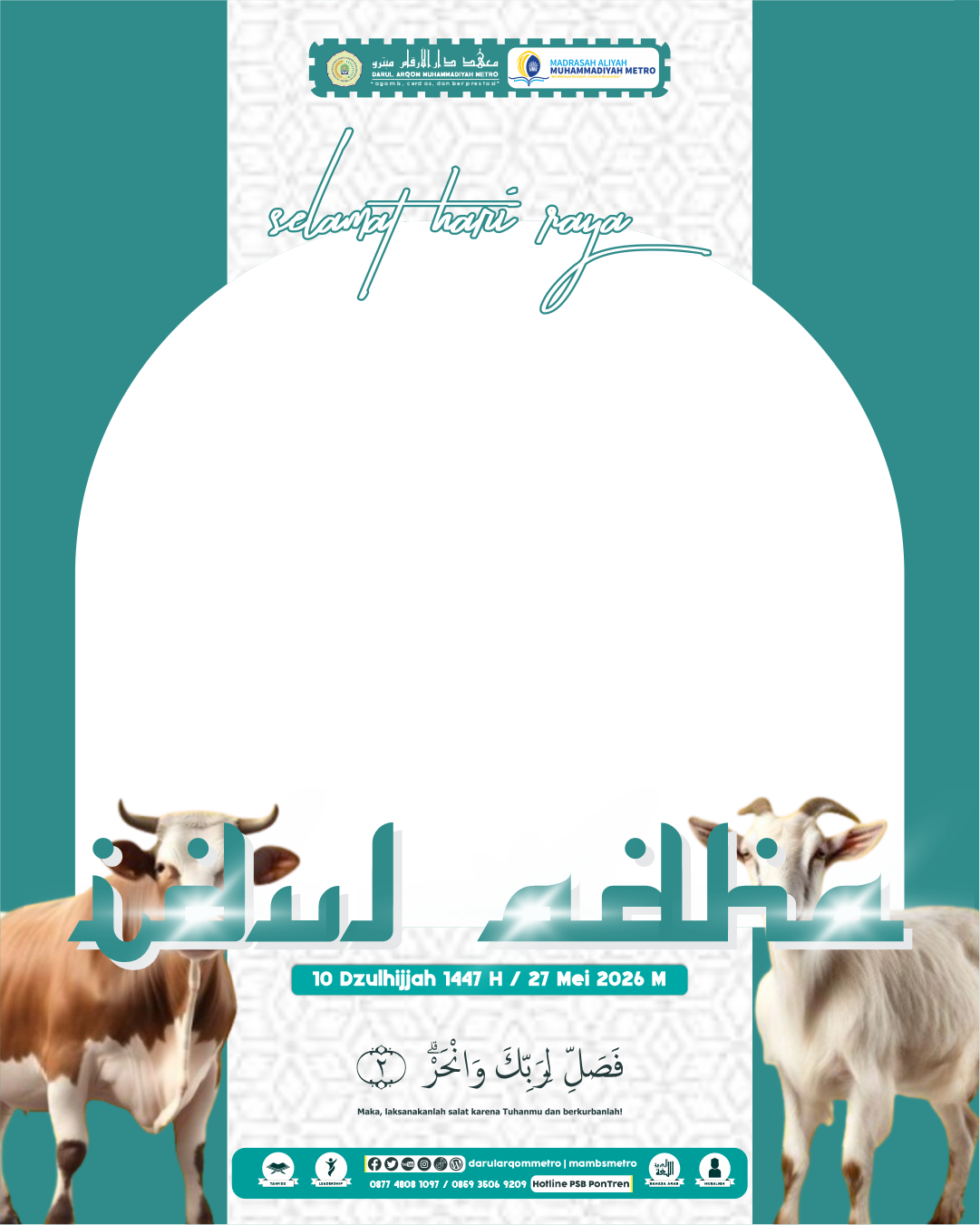 IDUL ADHA 1447 H Darul Arqom MetroTwibbon Tanpa Watermark