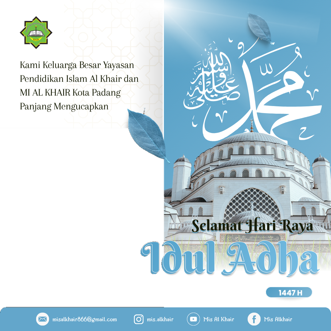 Idul adha 1447 H - MI AL KHAIR PPTwibbon Tanpa Watermark