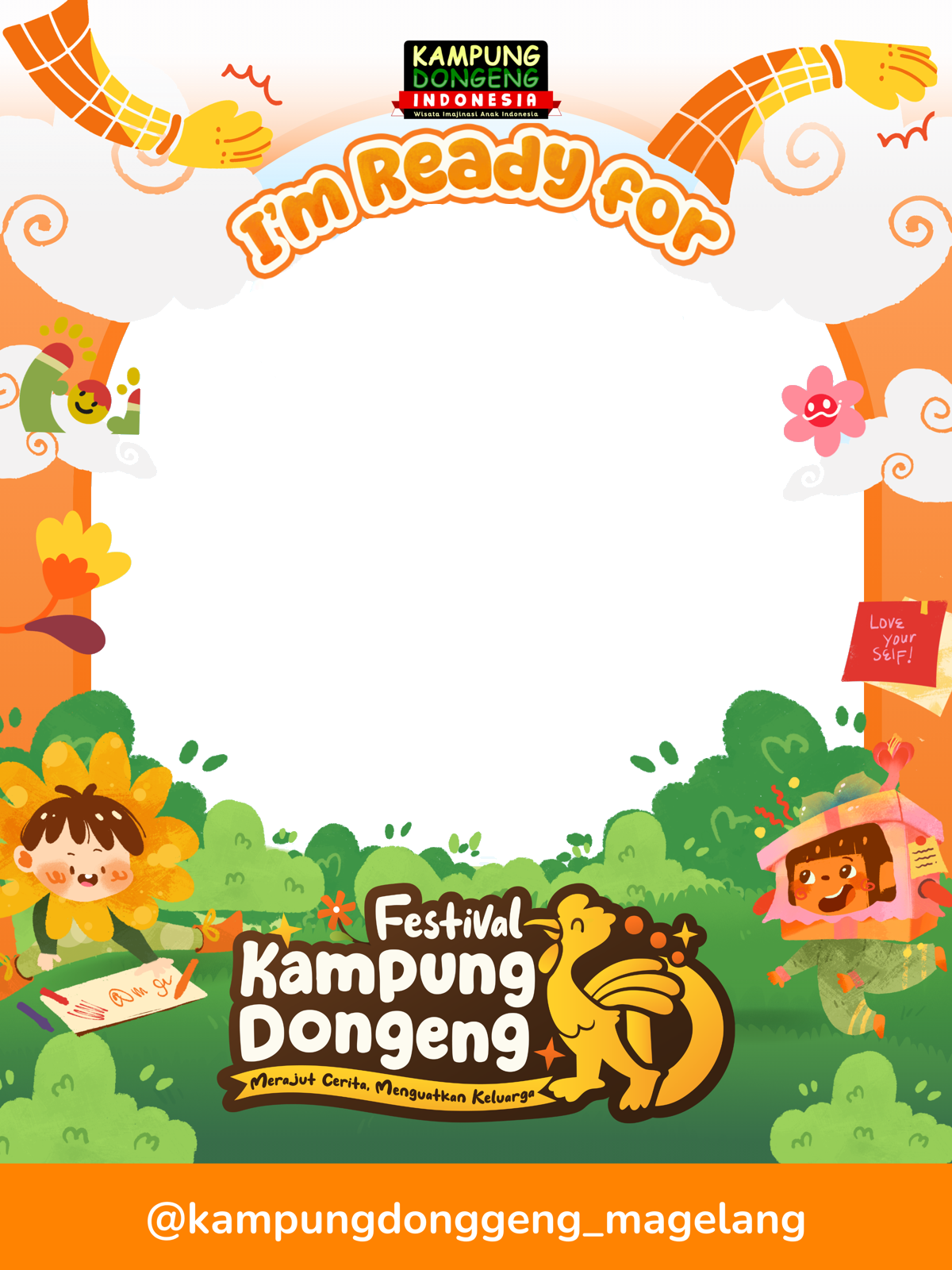 Festival kampung dongeng MagelangTwibbon Tanpa Watermark