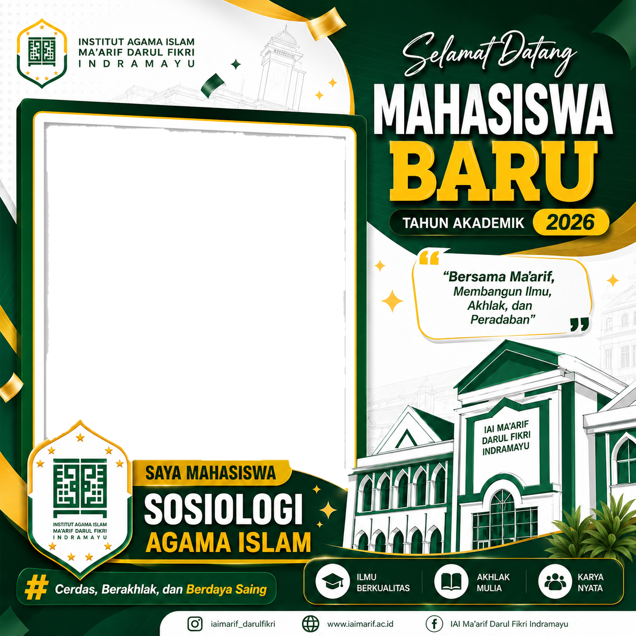 Sosiologi agama islamTwibbon Tanpa Watermark