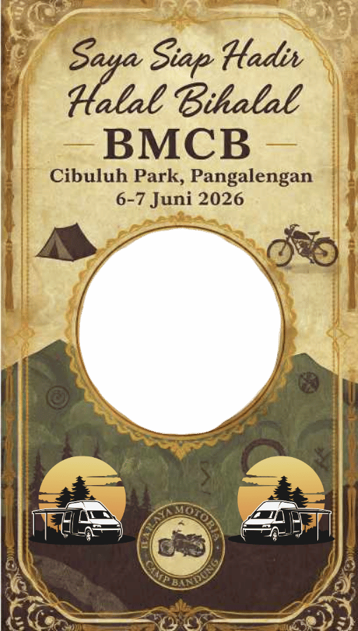 BMCB Silaturrahim HBH 2026Twibbon Tanpa Watermark