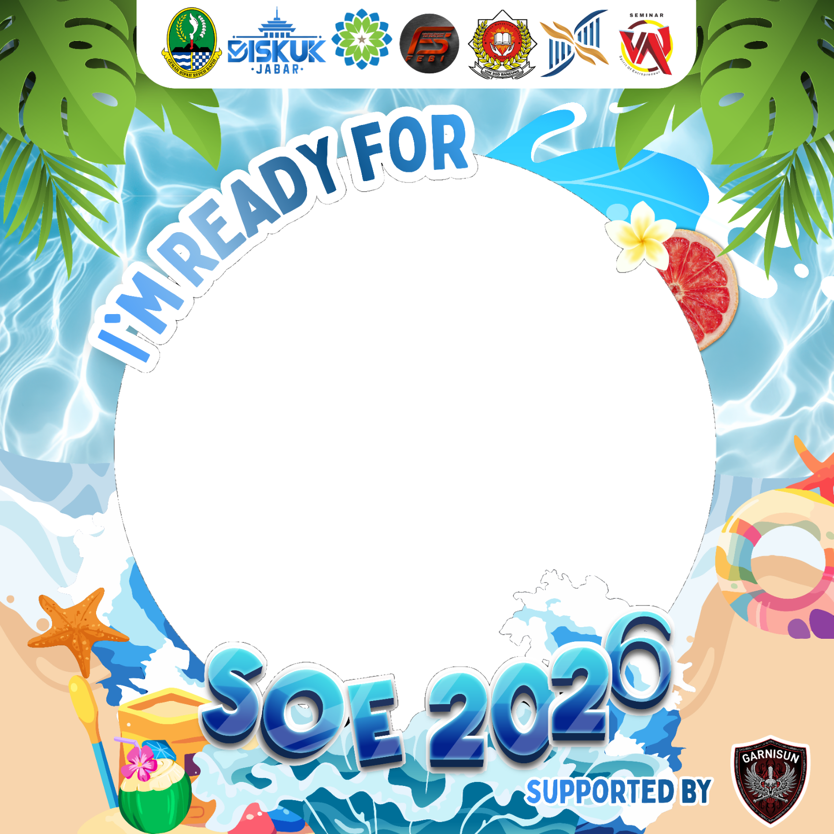 Twibbon SOE 2026Twibbon Tanpa Watermark