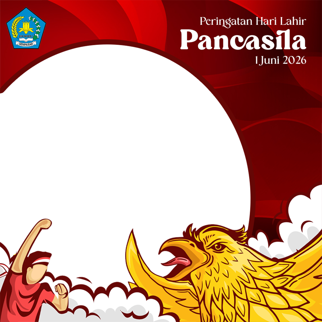 Hari Lahir Pancasila 2026Twibbon Tanpa Watermark