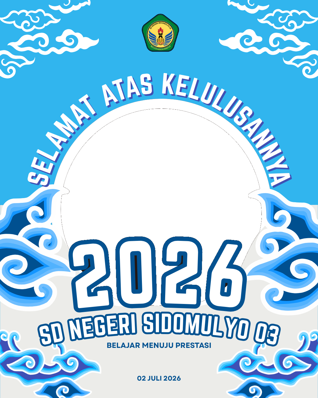 KELULUSAN 2026Twibbon Tanpa Watermark