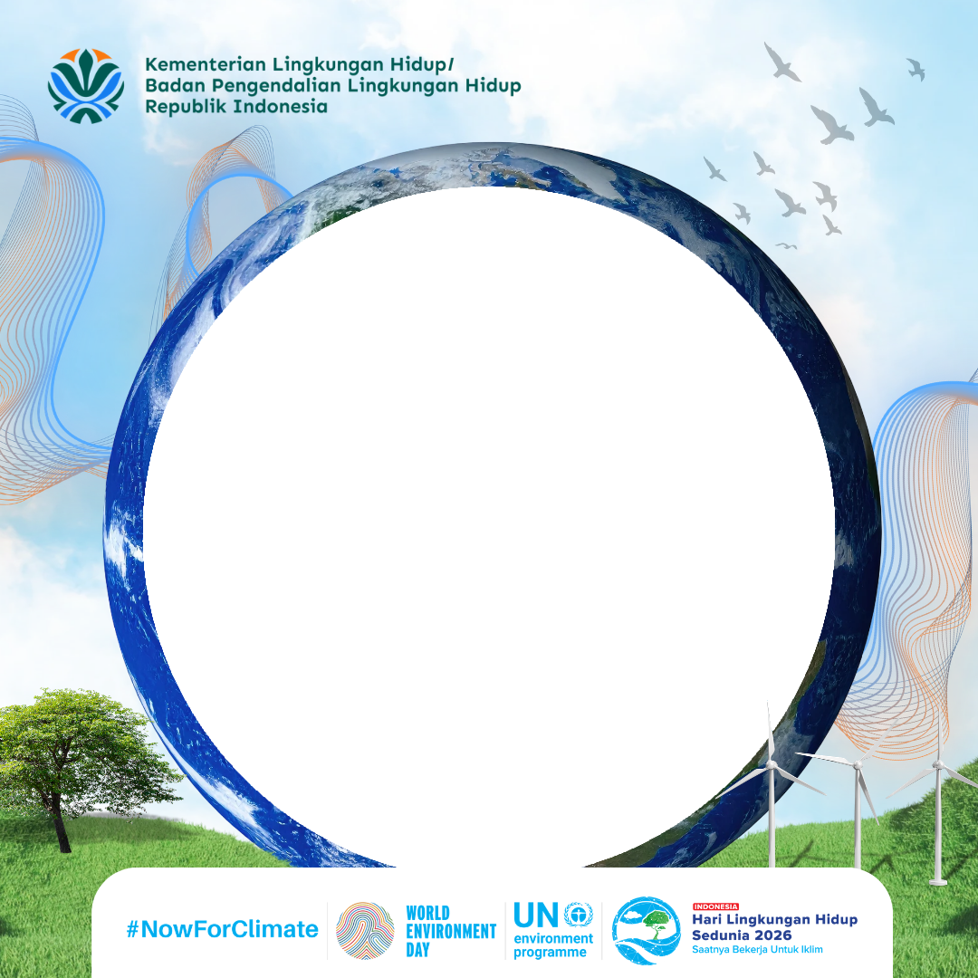 Hari Lingkungan Hidup Sedunia 2026Twibbon Tanpa Watermark