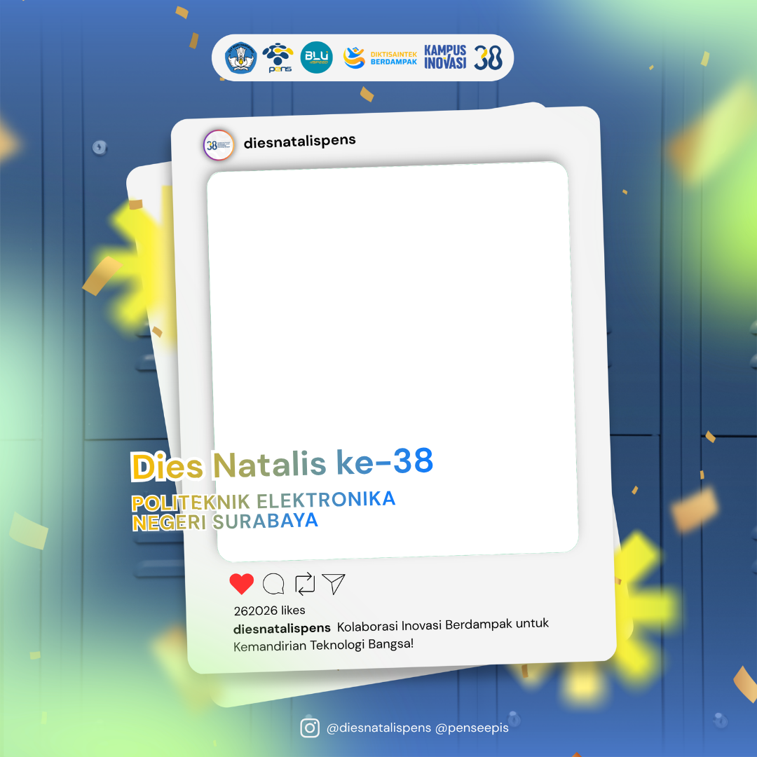 Dies Natalis PENS 38Twibbon Tanpa Watermark