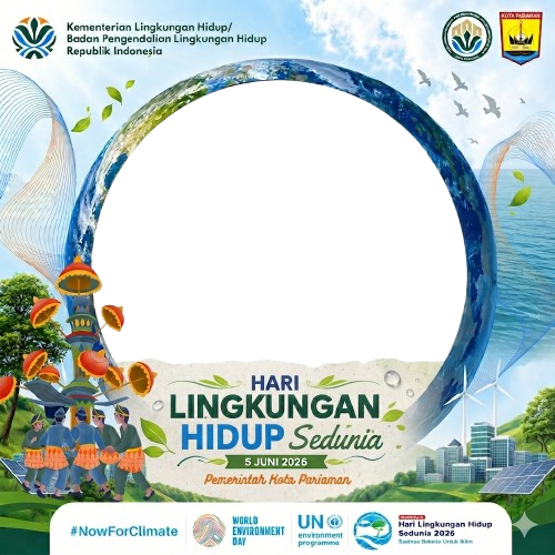 Hari Lingkungan Hidup SeduniaTwibbon Tanpa Watermark