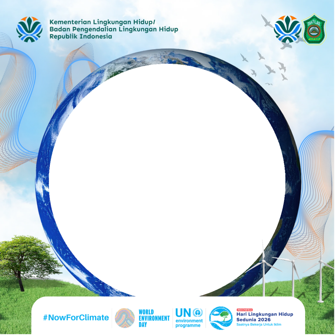 Hari Lingkungan Hidup Sedunia 2026Twibbon Tanpa Watermark
