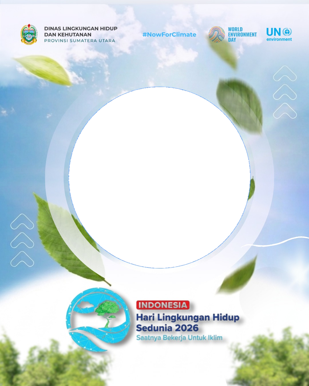 Hari Lingkungan Hidup Sedunia 2026Twibbon Tanpa Watermark
