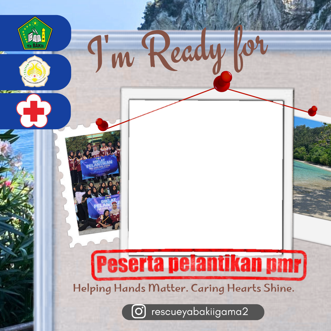 PESERTA PELANTIKAN PMR CAKRA WIRA AYUSHA 2026Twibbon Tanpa Watermark