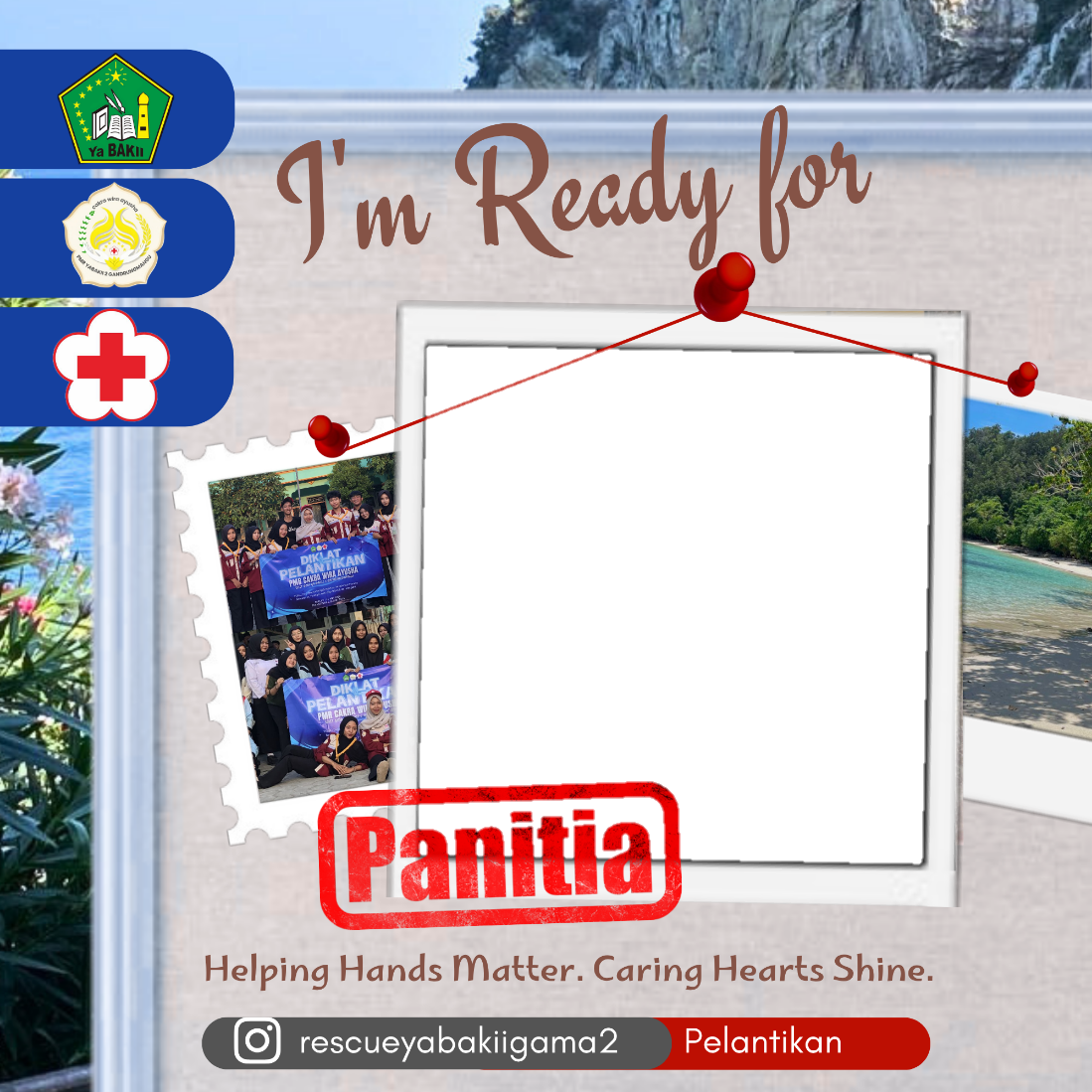 PANITIA PELANTIKAN PMR CAKRA WIRA AYUSHA 2026Twibbon Tanpa Watermark