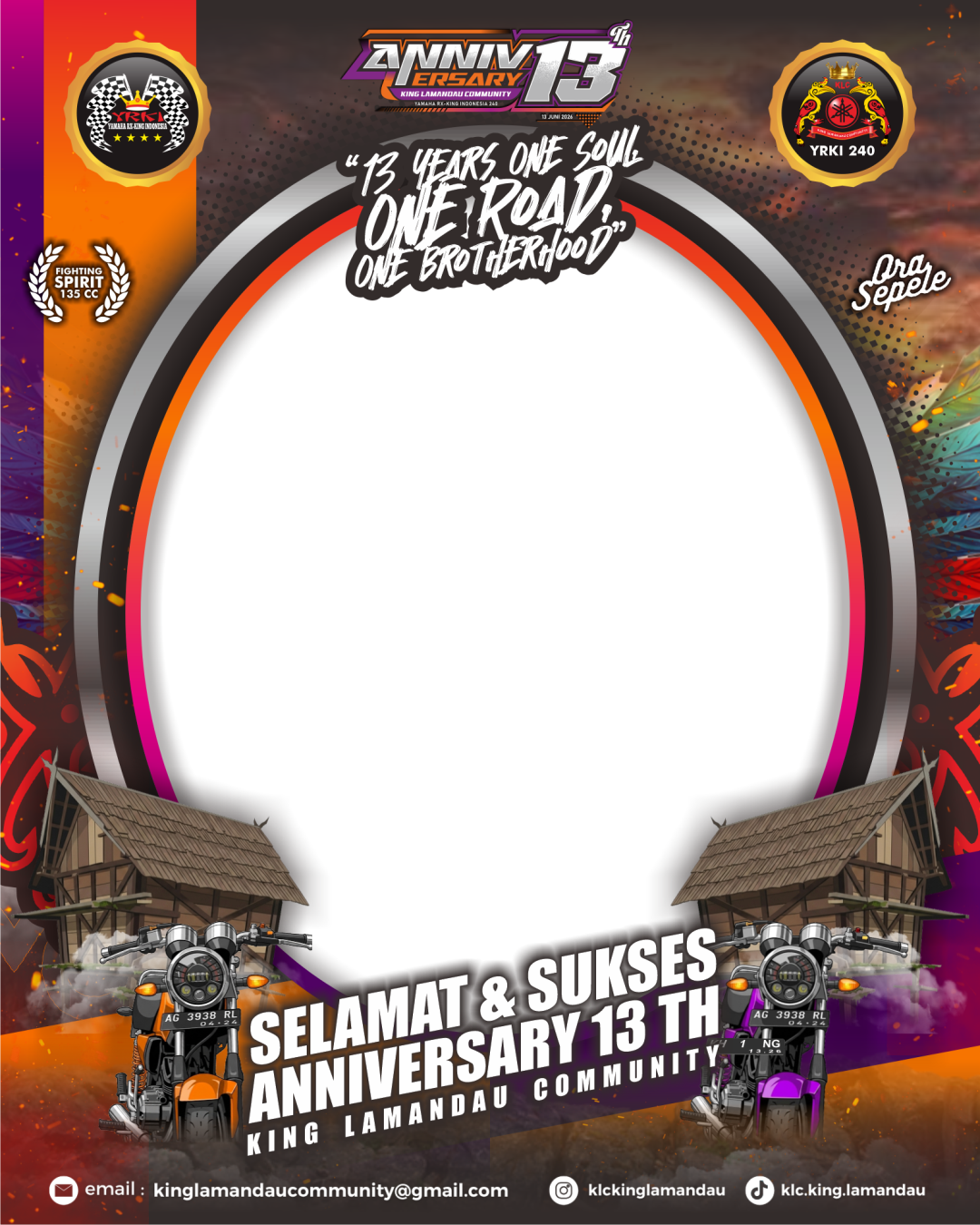 Ucapan Selamat Anniversary 13 Th King Lamandau CommunityTwibbon Tanpa Watermark