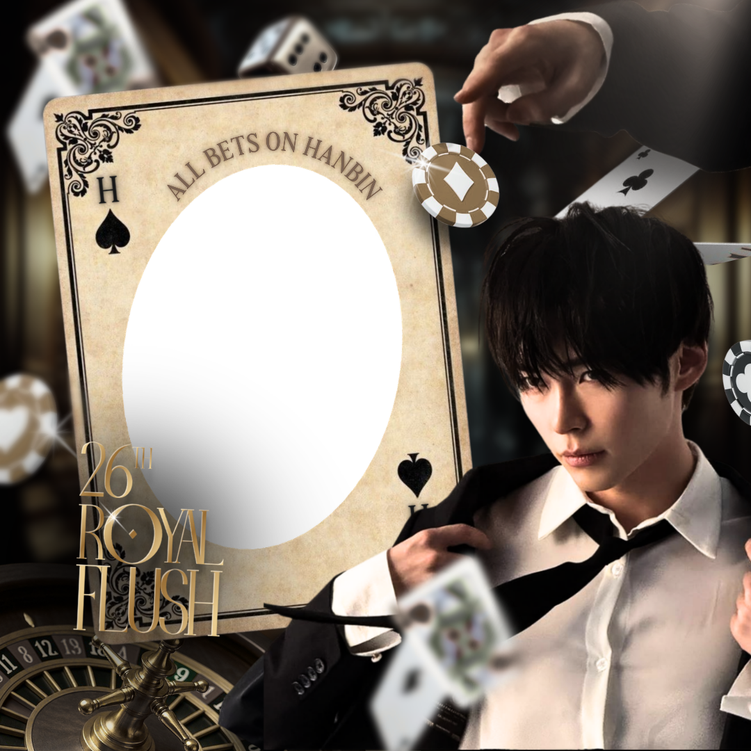 All Bets On Hanbin: 26th Royal FlushTwibbon Tanpa Watermark