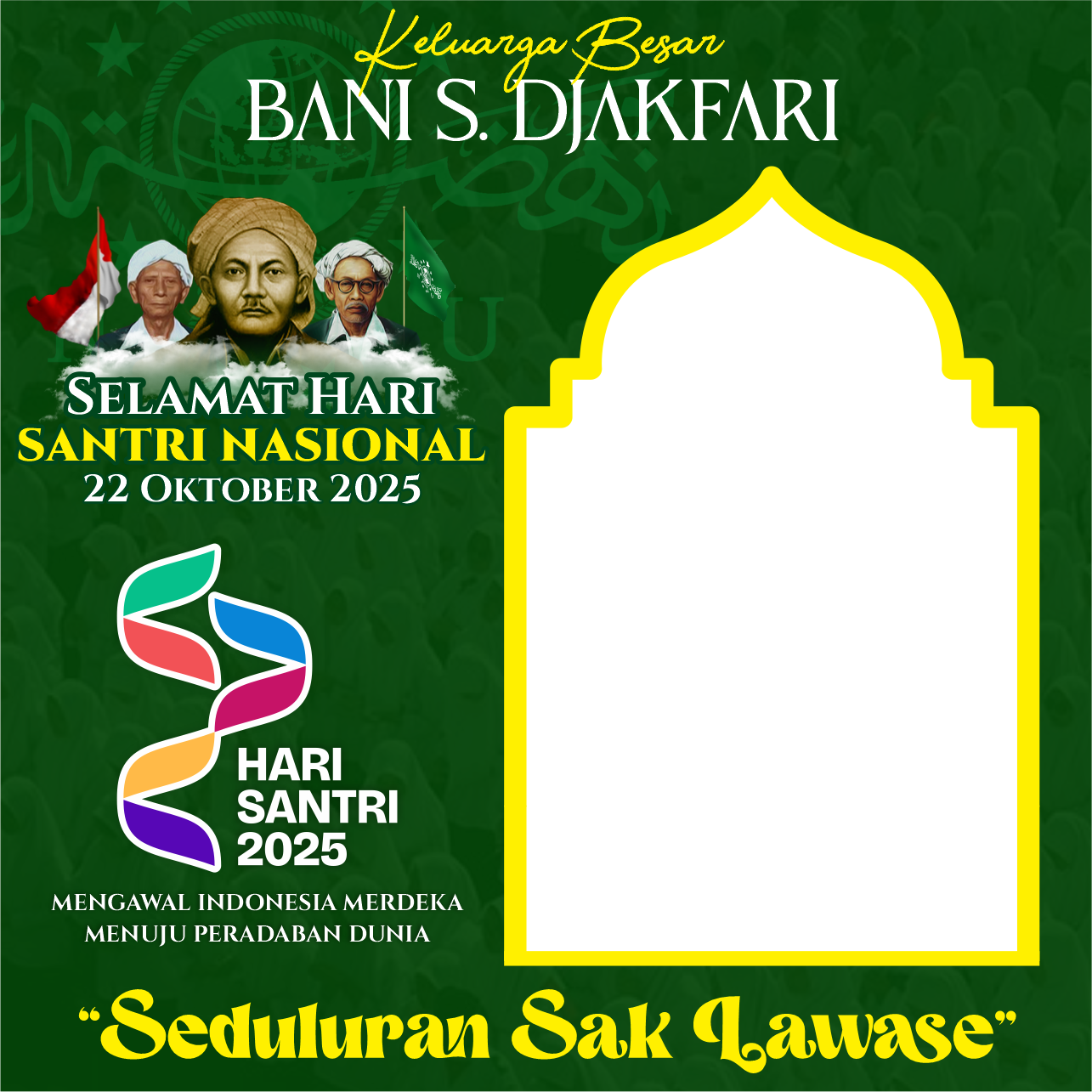HARI SANTRI 2025 KELUARGA BANI S. DJAKFARITwibbon Tanpa Watermark