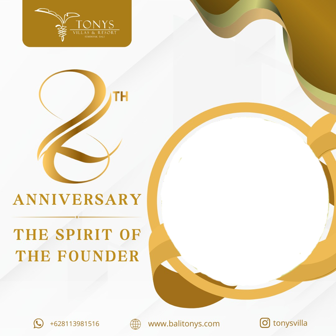 26th Anniversary Tonys Villas & ResortTwibbon Tanpa Watermark