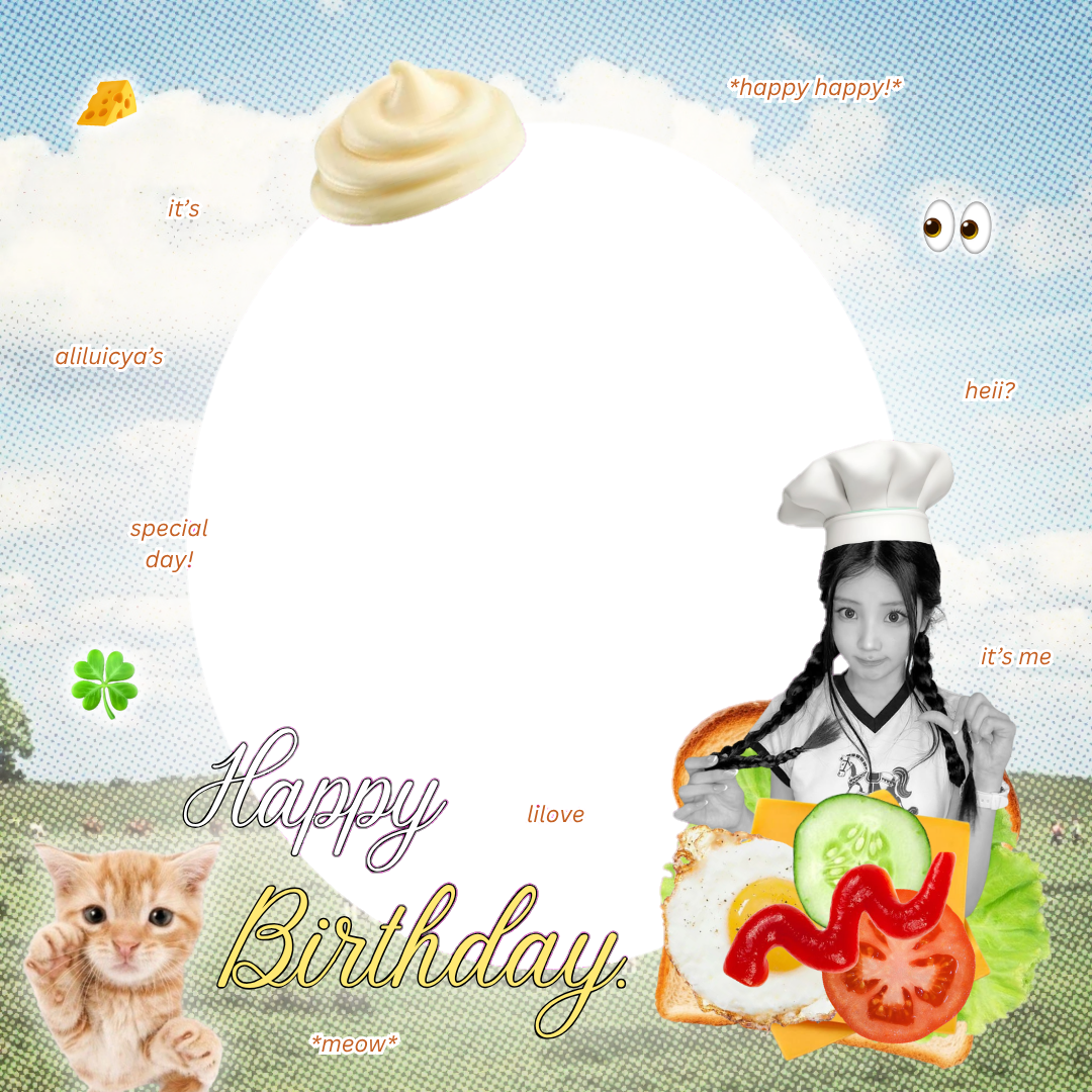 aliluicyaa’s birthdayTwibbon Tanpa Watermark