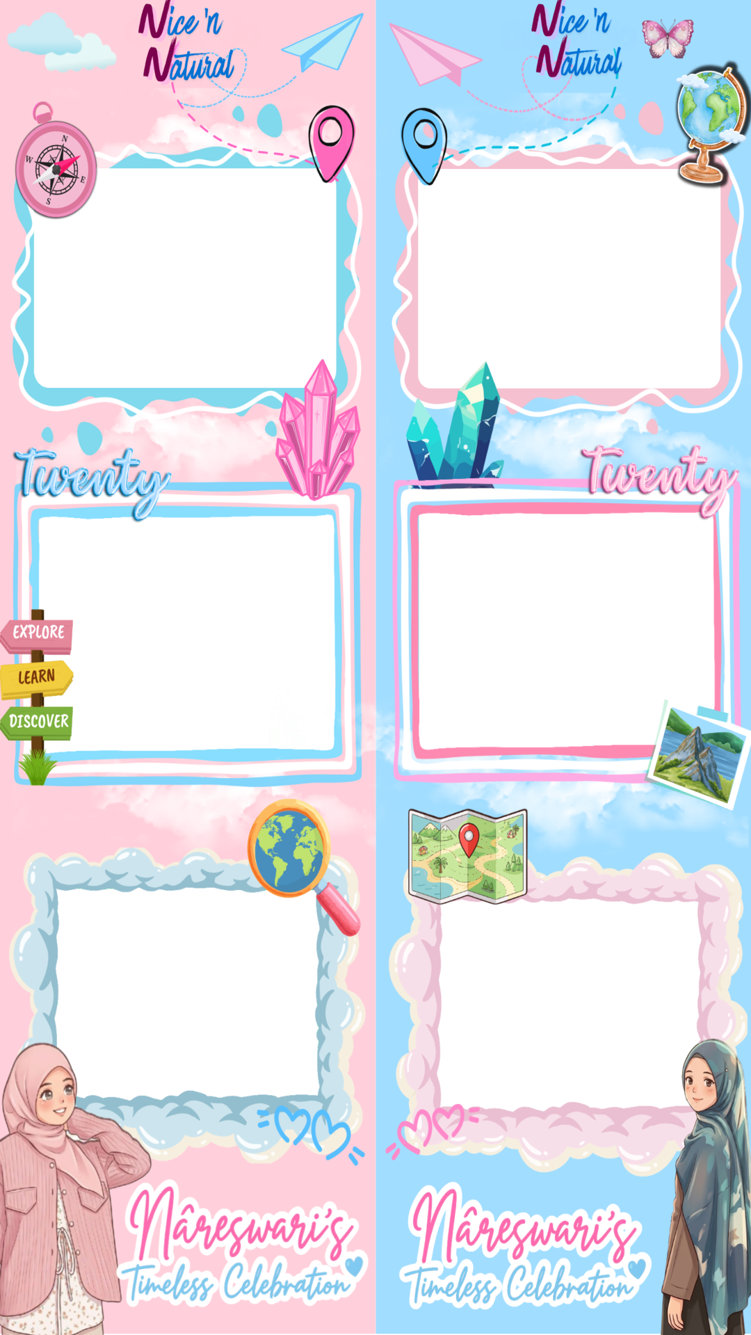 Nareswari's Timeless CelebrationTwibbon Tanpa Watermark