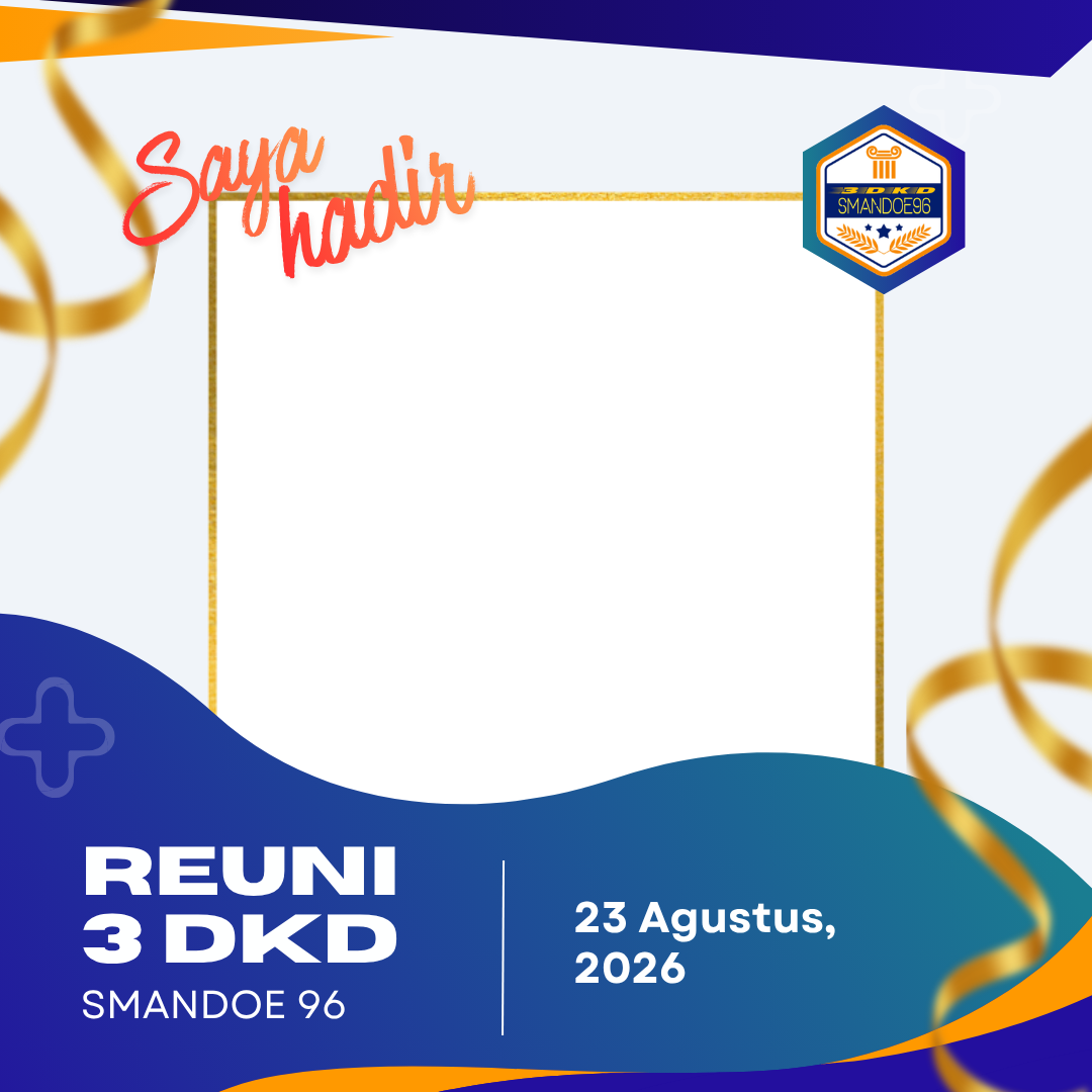 Reuni 3 DKD SMANDOE 96Twibbon Tanpa Watermark