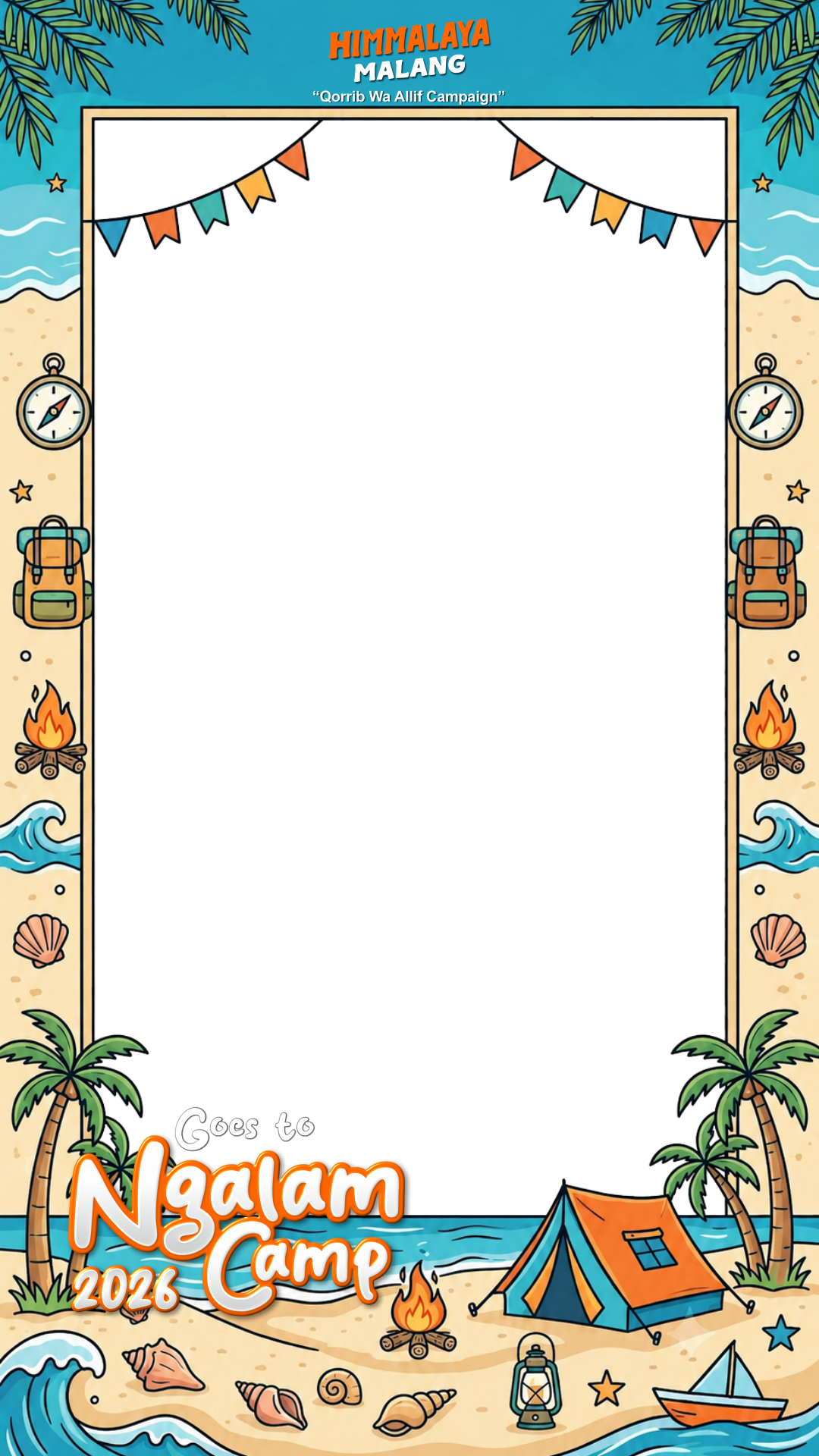 Goes to NgalamCamp 2026Twibbon Tanpa Watermark