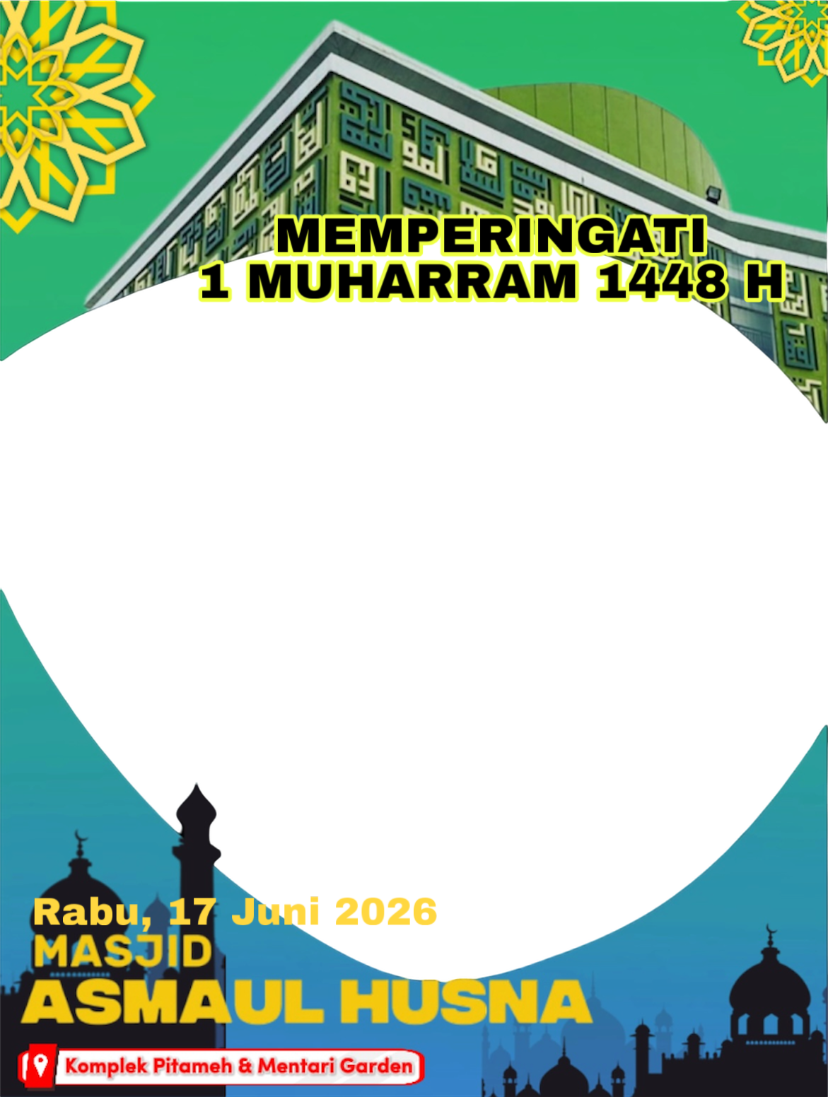 Masjidasmaulhusna1448hTwibbon Tanpa Watermark