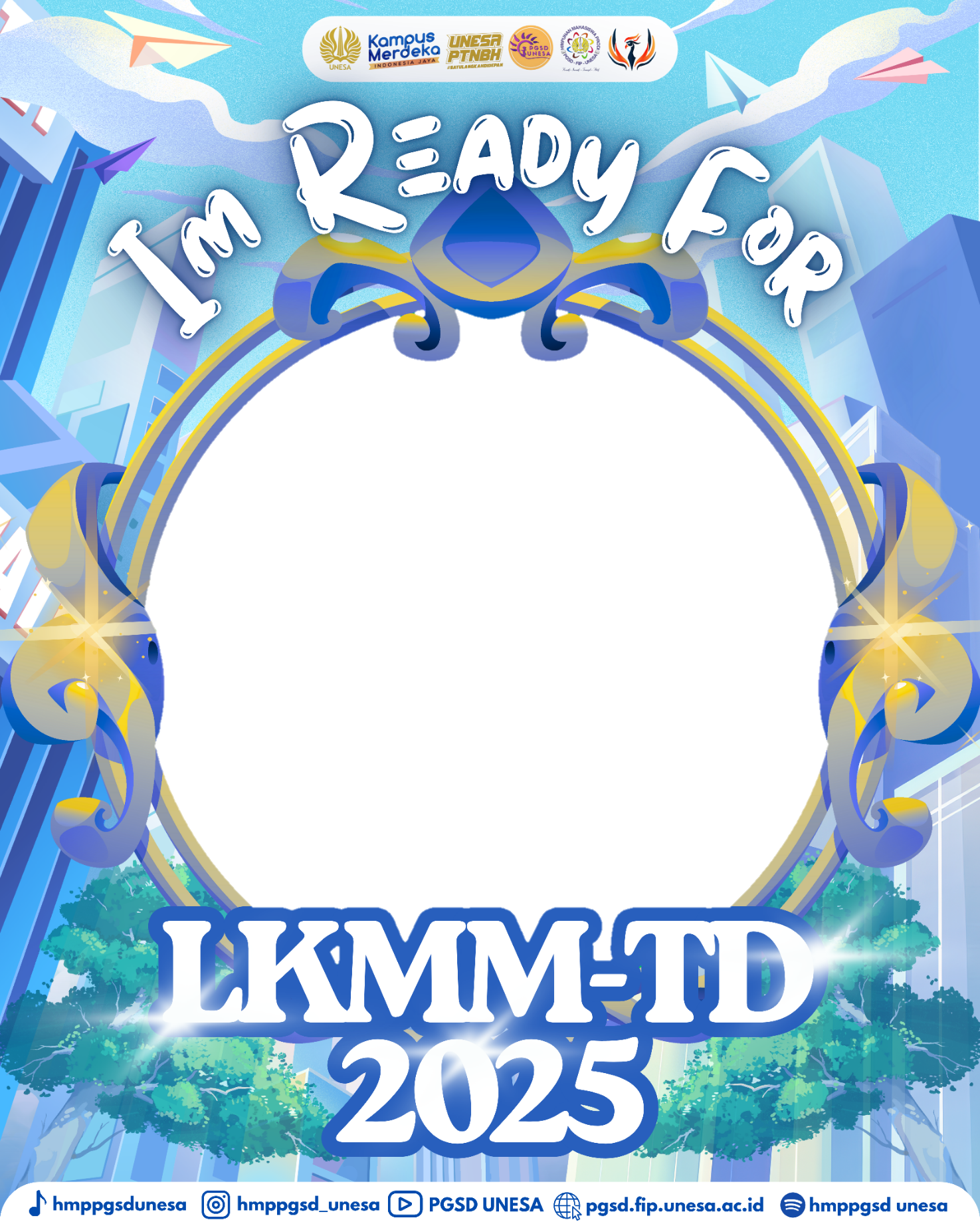 LKMM-TD PGSD 2025Twibbon Tanpa Watermark