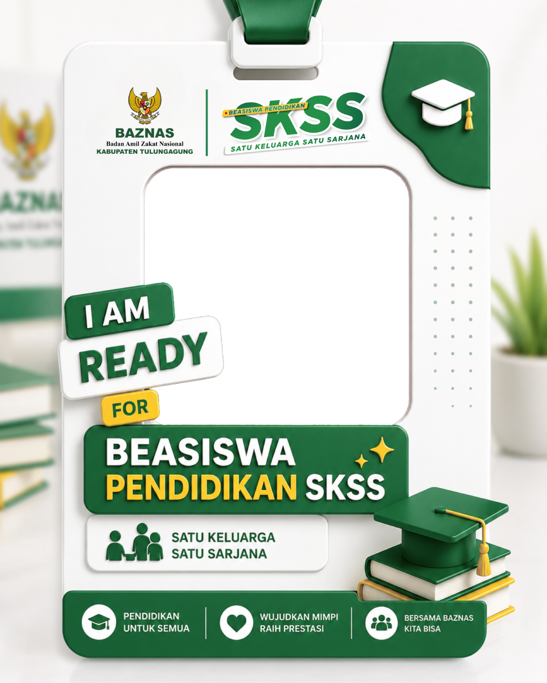 TWIBBON SKSS BAZNASTA 2026Twibbon Tanpa Watermark