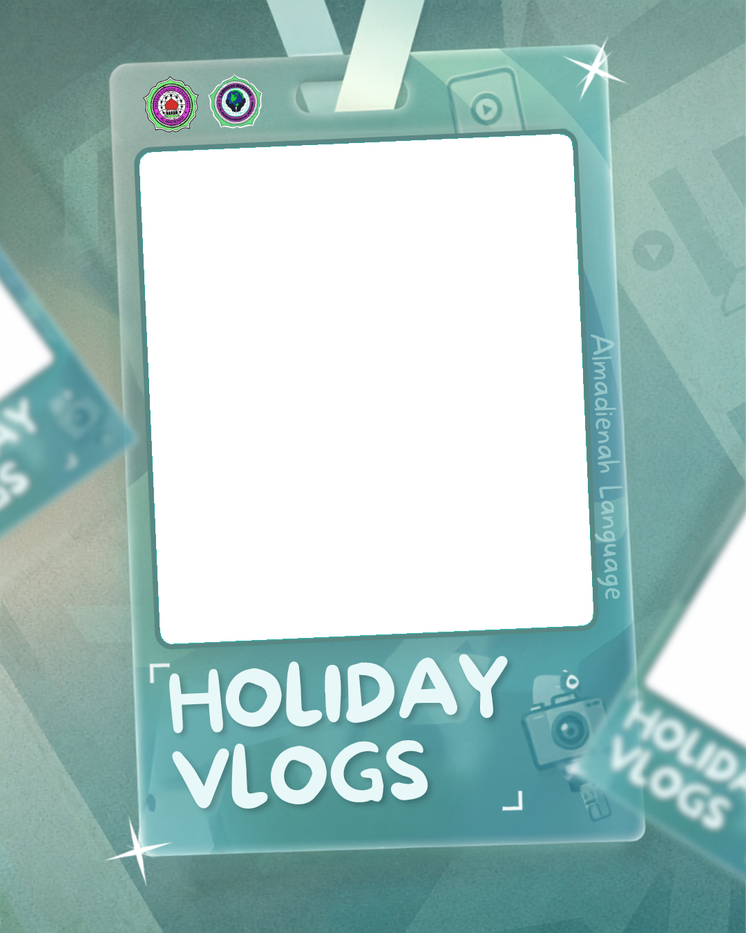 DUTY HOLIDAY VLOGS 2026Twibbon Tanpa Watermark