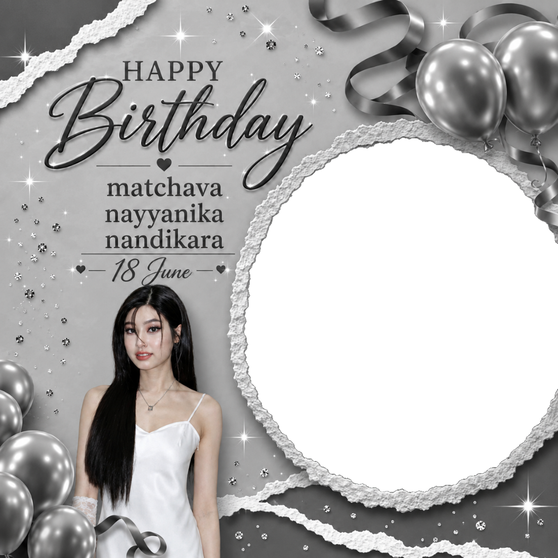 Chacha DayTwibbon Tanpa Watermark