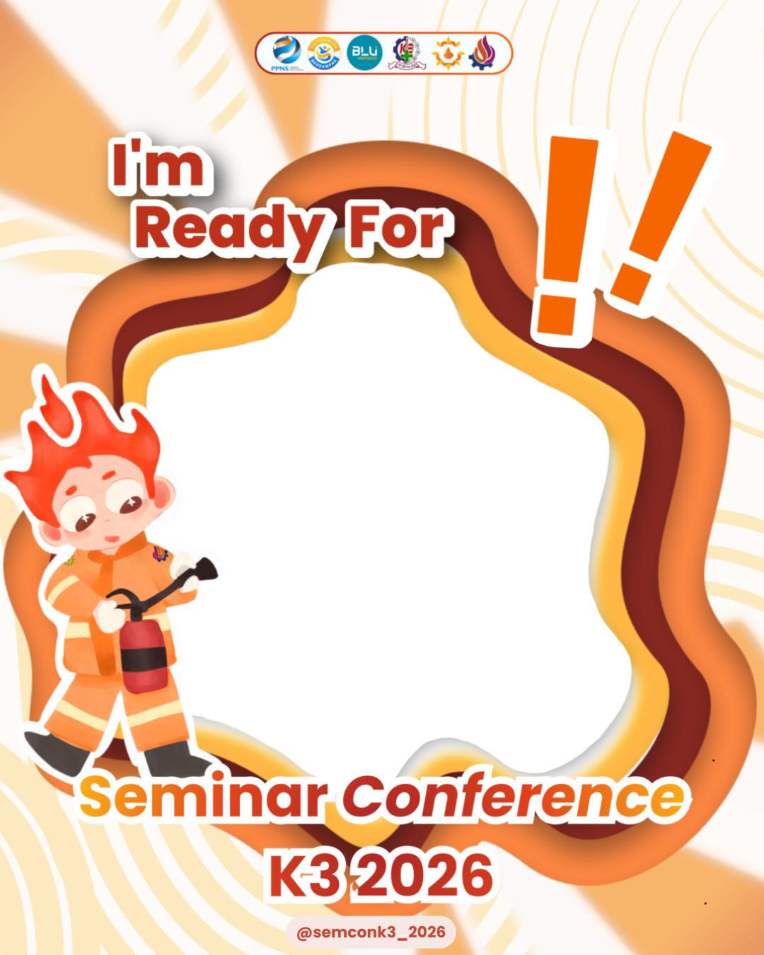 Seminar Conference K3 2026Twibbon Tanpa Watermark
