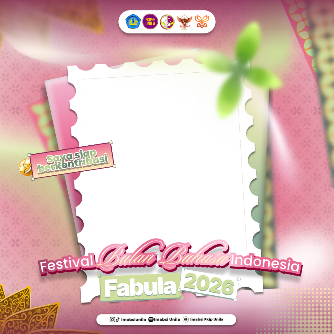 Twibbon Panitia Fabula Imabsi 2026! 🌟Twibbon Tanpa Watermark
