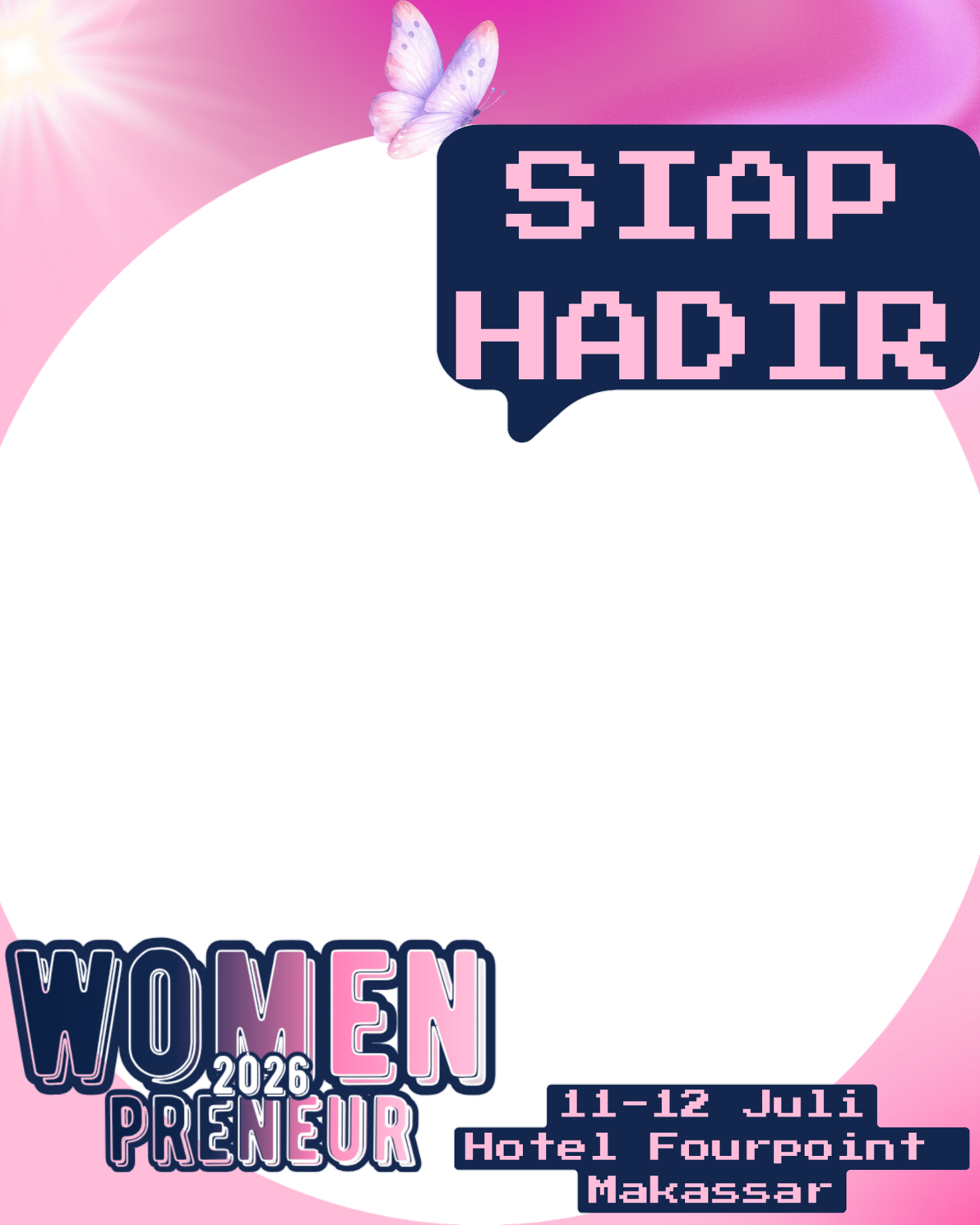 WomenPreneur 2026Twibbon Tanpa Watermark