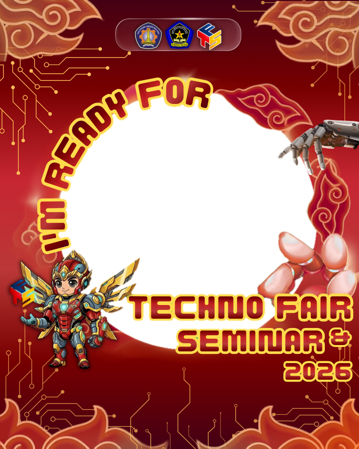 Techno Fair and Seminar 2026Twibbon Tanpa Watermark