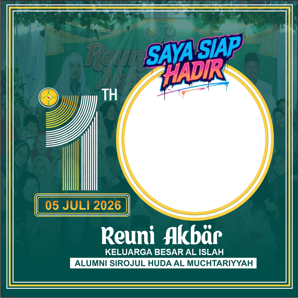 Reuni Akbar Sirojul Huda ke XITwibbon Tanpa Watermark
