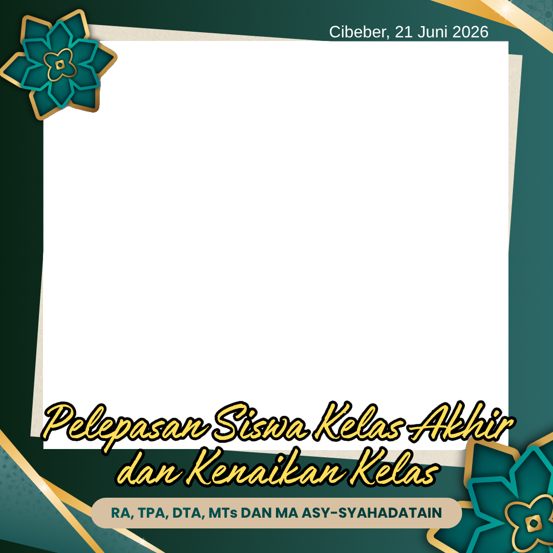 Gebyar Asy-syahadatain 2026Twibbon Tanpa Watermark
