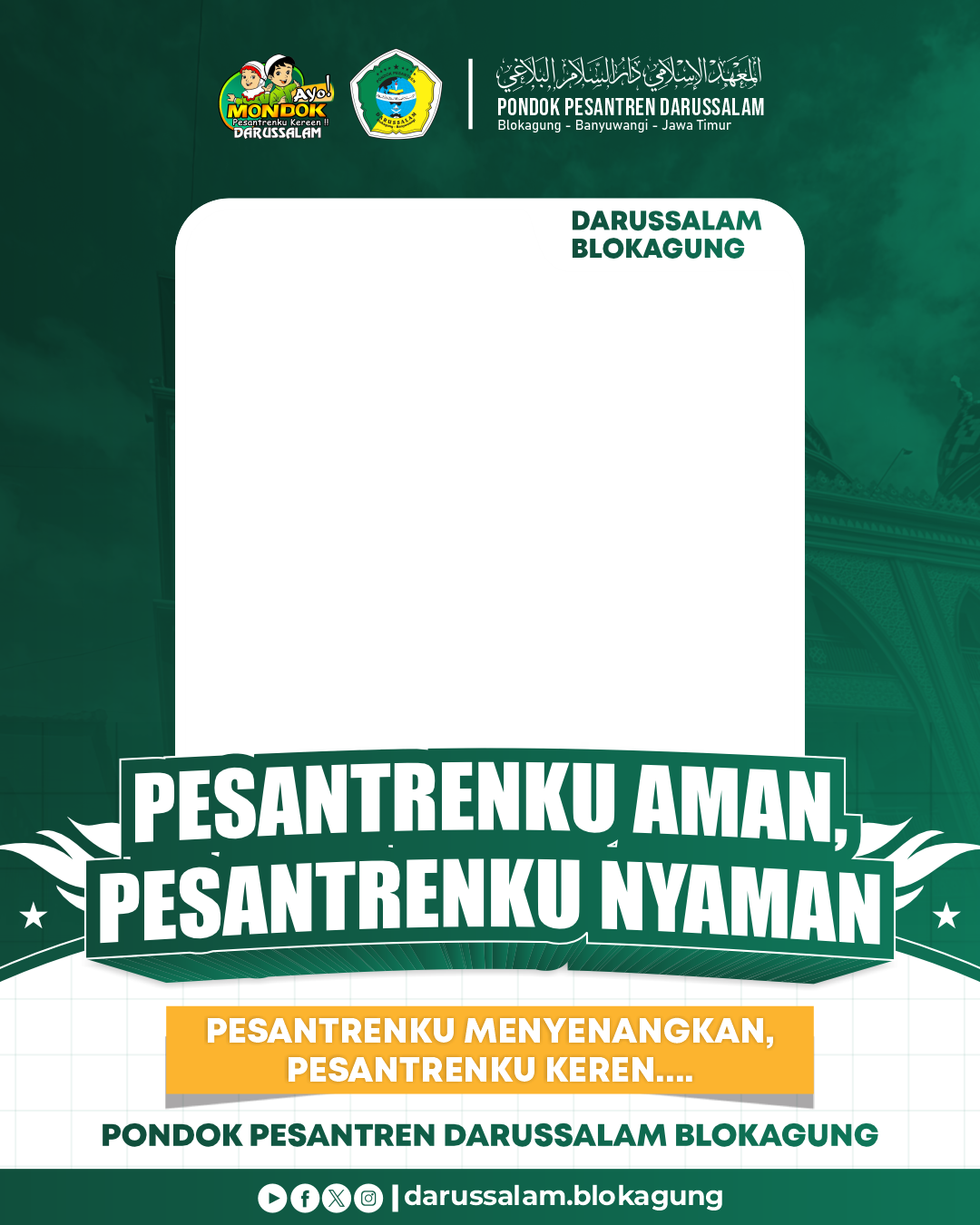 darussalam.blokagungTwibbon Tanpa Watermark