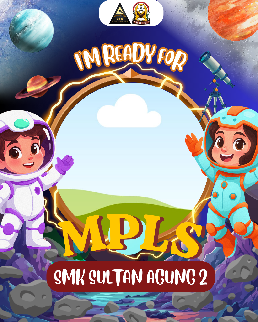 MPLS SMK SULTAN AGUNG 2 (2026)Twibbon Tanpa Watermark