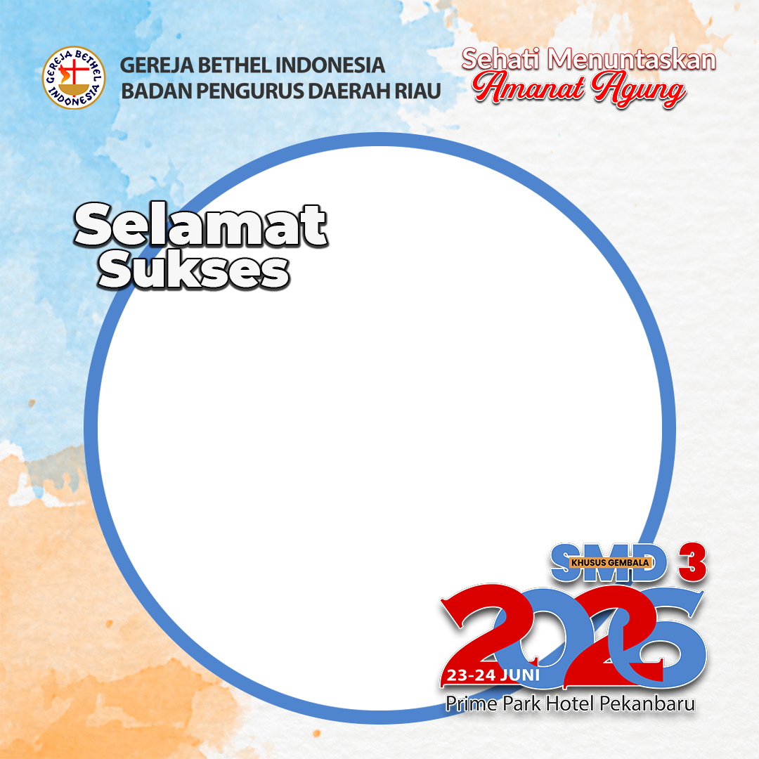 SMD 3 Khusus Gembala 2026Twibbon Tanpa Watermark