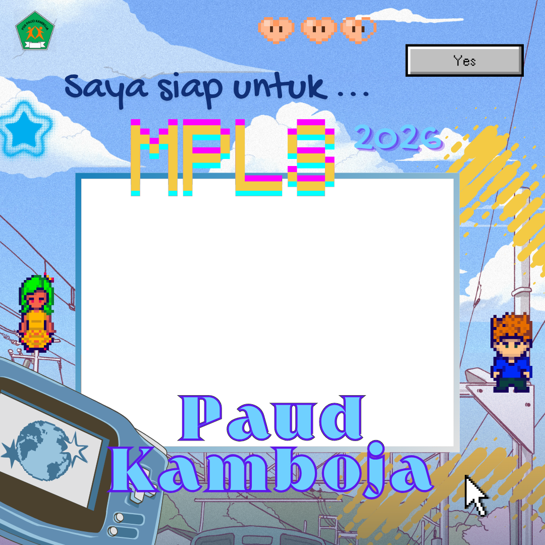 MPLS Pos Paud Kamboja tahun 2026Twibbon Tanpa Watermark