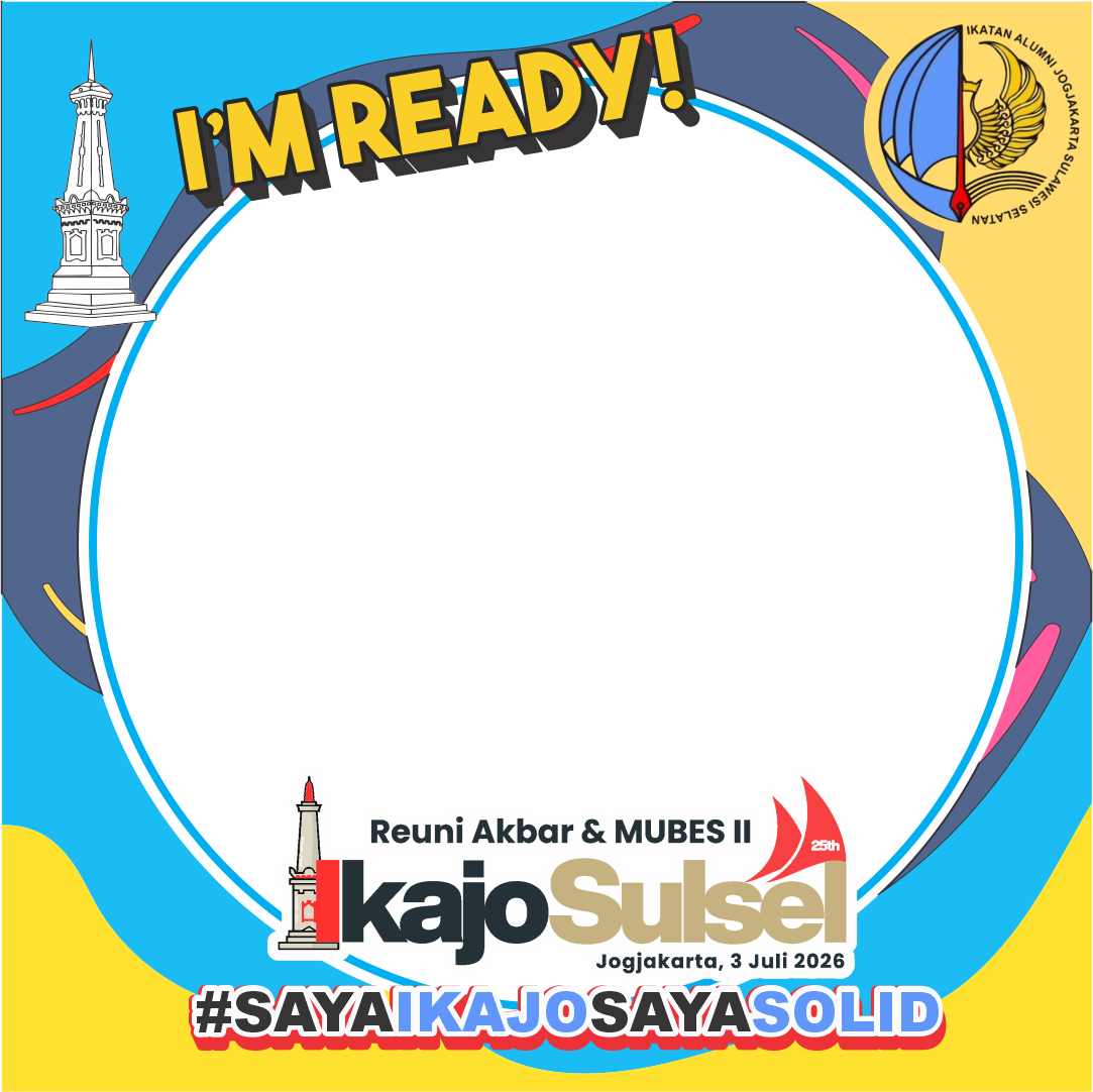 I'M READY REUNI AKBAR IKAJO 2026Twibbon Tanpa Watermark