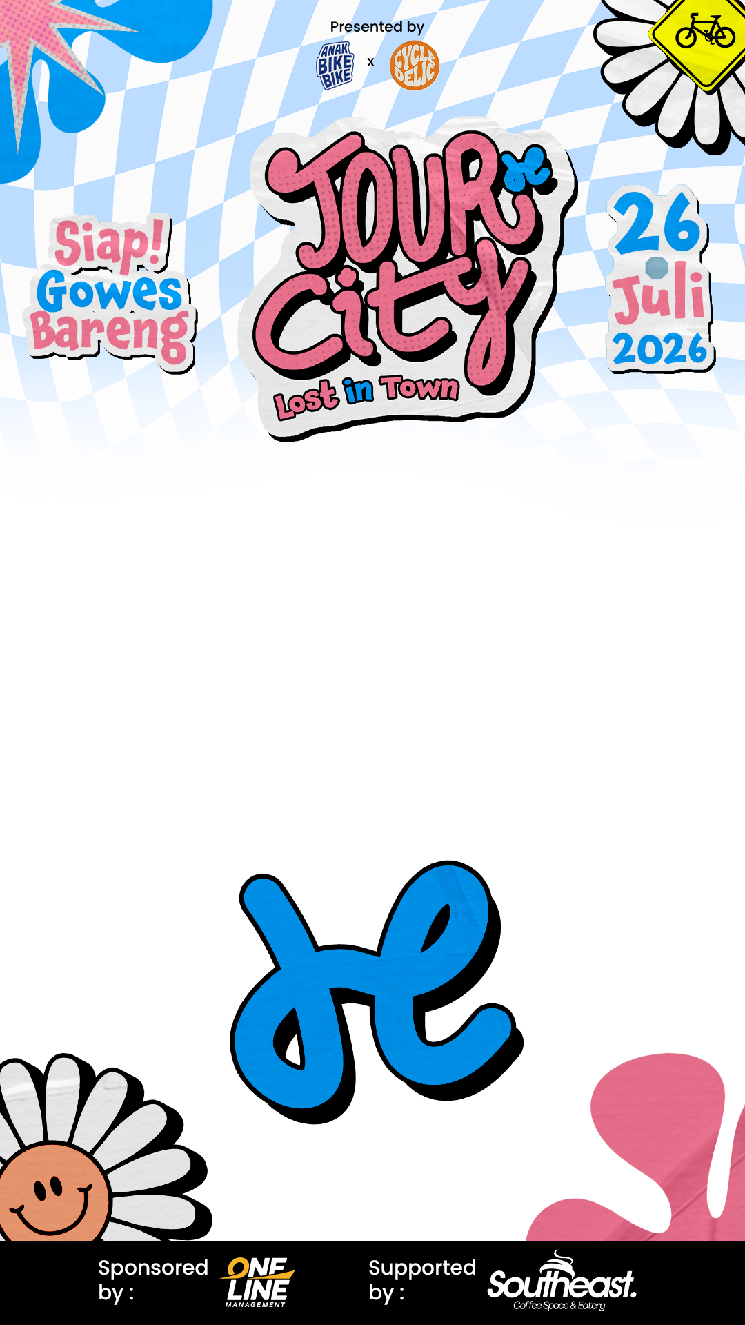 Tour de City - Lost in TownTwibbon Tanpa Watermark