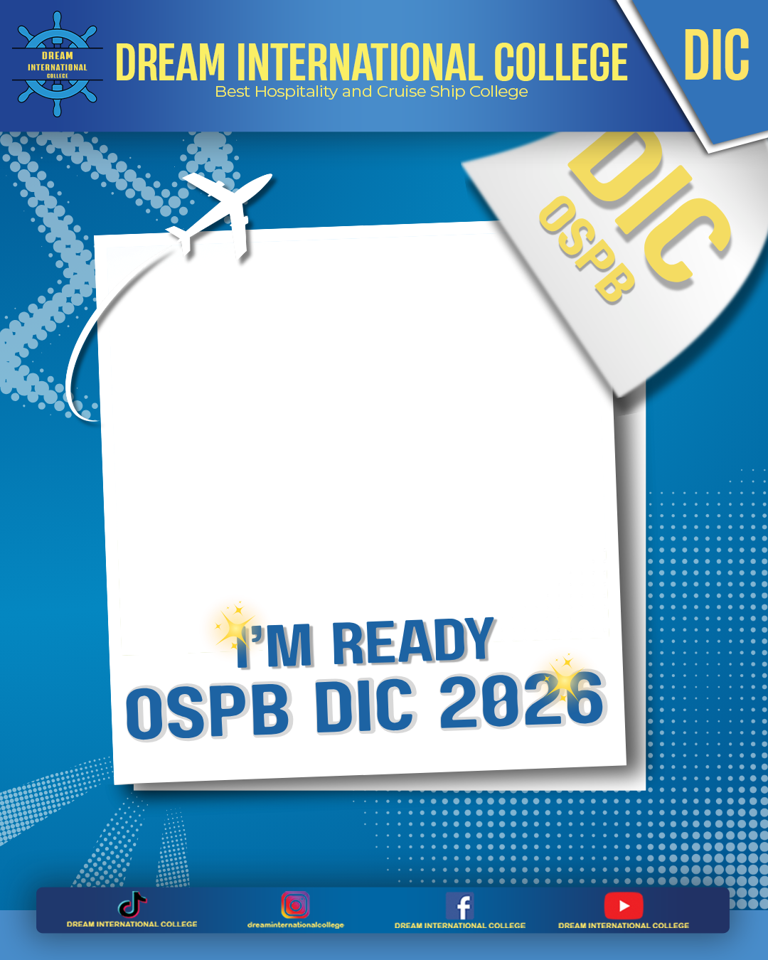 OSPB DIC TAHUN 2026Twibbon Tanpa Watermark