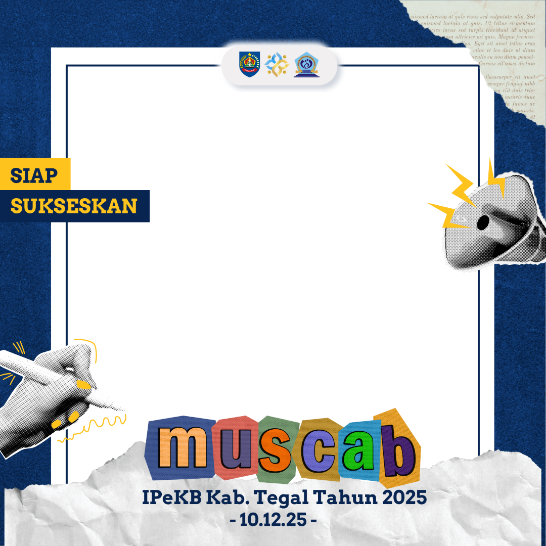 Muscab IPeKB Kab. Tegal Tahun 2025Twibbon Tanpa Watermark