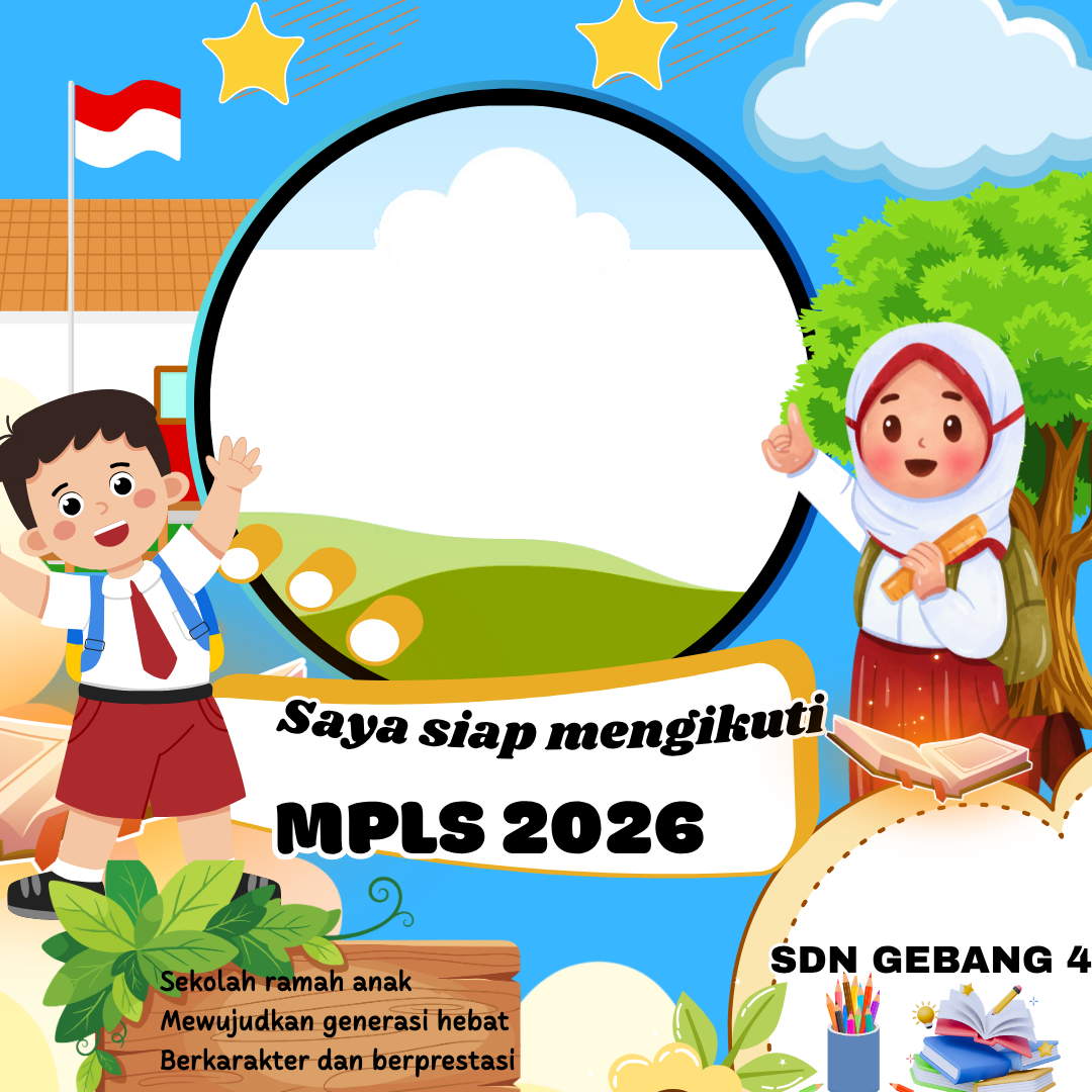 MPLS SDN GEBANG 4 2026Twibbon Tanpa Watermark